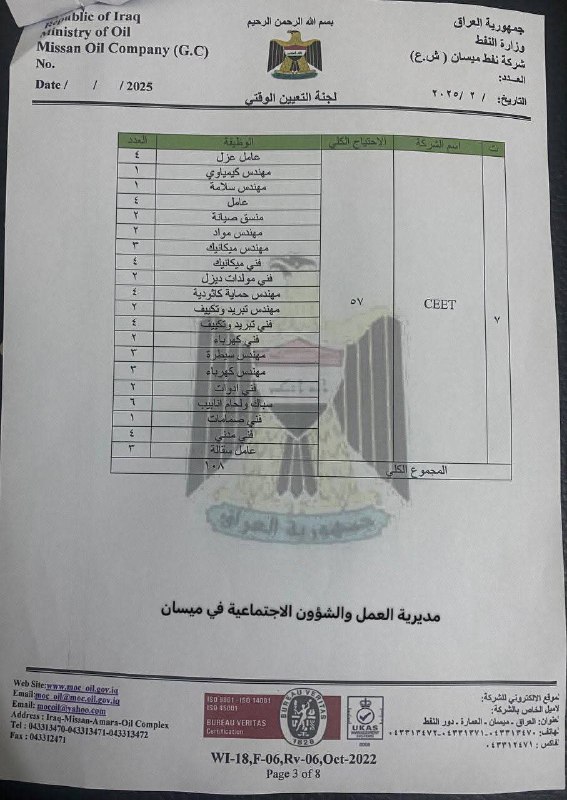 تعلن مديرية العمل والشؤون الاجتماعية في …