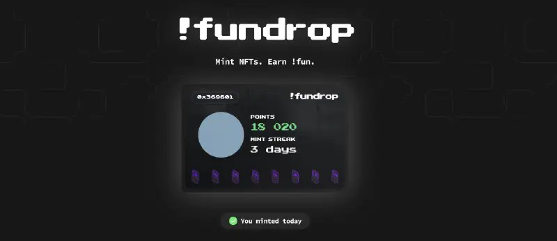 ***?*** **Претендуем****на аирдроп токенов от MintFun*****✏*** [Mint.fun](http://mint.fun/) — Это агрегатор NFT коллекций от Context, поддерживающий пока что 4 сети: Ethereum, …