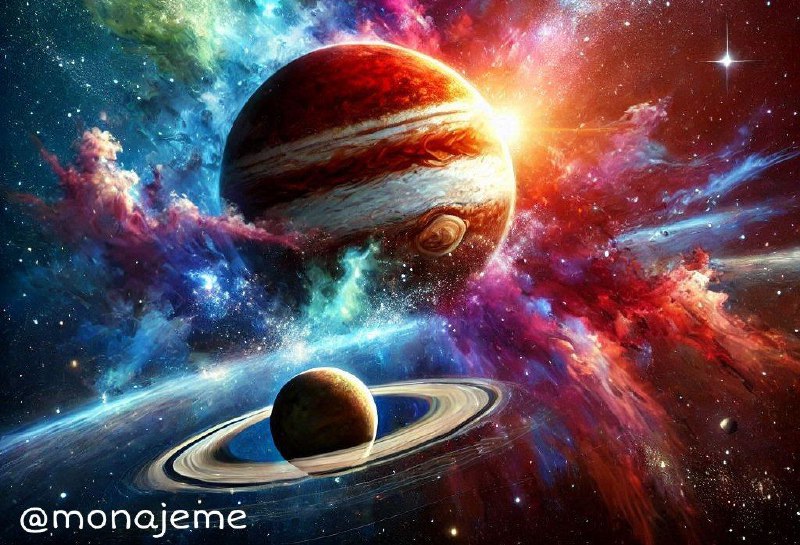 اگر مشتری و زحل با هم …