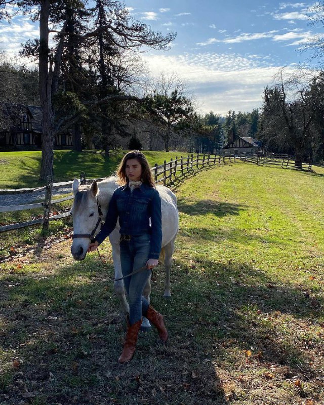 Horseback bliss.