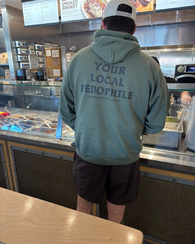 Whoever designed this hoodie really dropped …