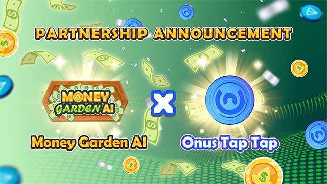 ***🎉*****MONEY GARRDEN AI Collab ONUS TAP …