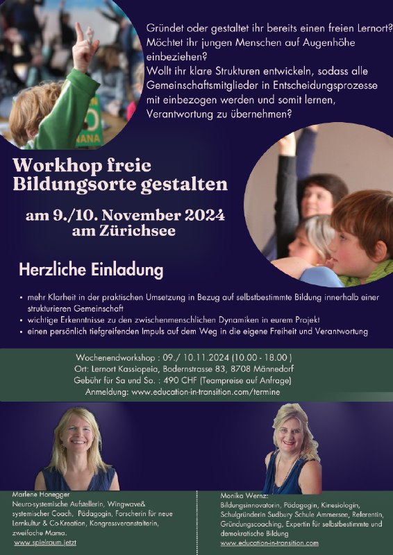 ***📢*** **Workshop: Freie Bildungsorte gestalten*****📢***