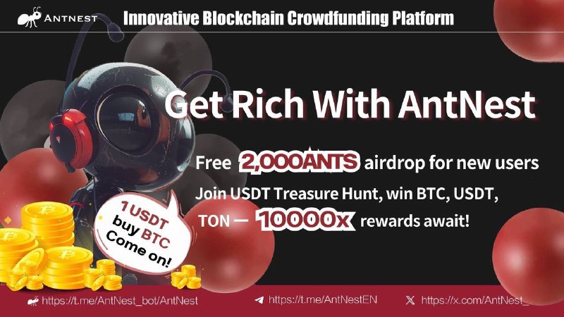 ***🤩*** 1 USDT Treasure Hunt BTC! …