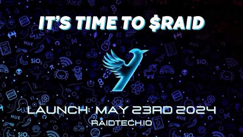 ***⬜️******🟧******🔹*** **RAID by RaidTech** ***🪙*** **Launching …