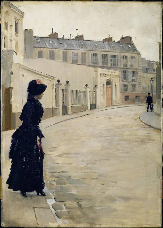 Jean Béraud - The Wait (1900)