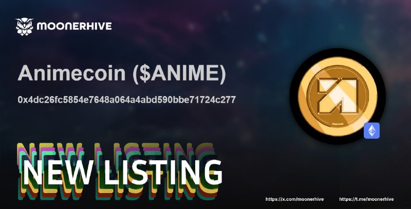 ***🚀*** New Token Alert on MoonerHive! …