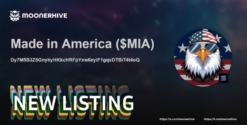 ***🚀*** New Token Alert on MoonerHive! …