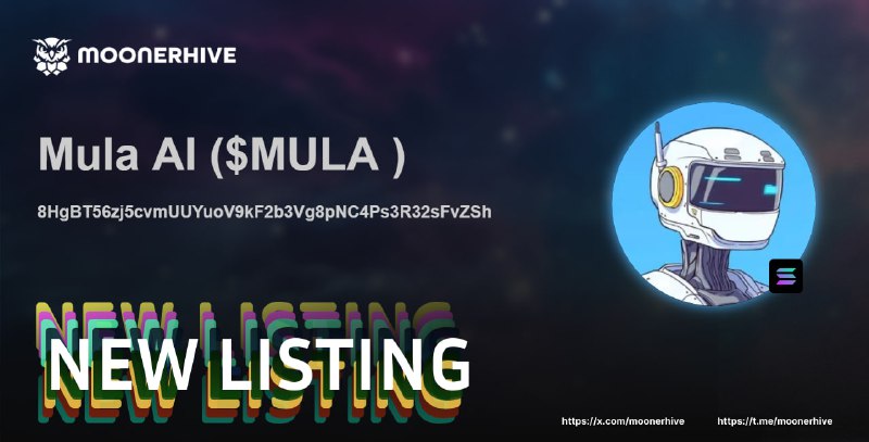 ***🚀*** New Token Alert on MoonerHive! …