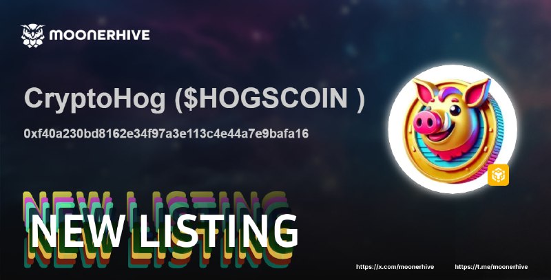 ***🚀*** New Token Alert on MoonerHive! …