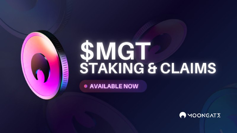 ***🚀*** Airdrop claims and $MGT staking …