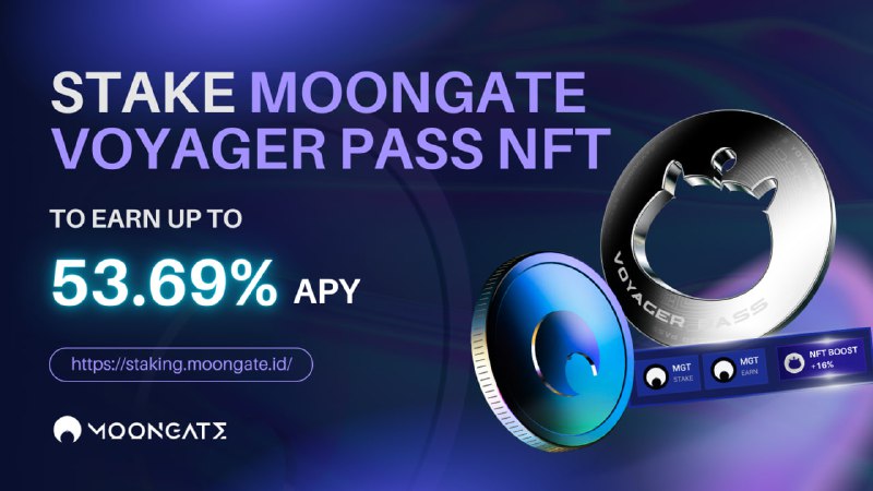 *****🔥*** Moongate Voyager Pass NFT Staking …