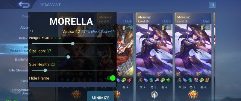 Morella ML+ Mobile Legend Hack