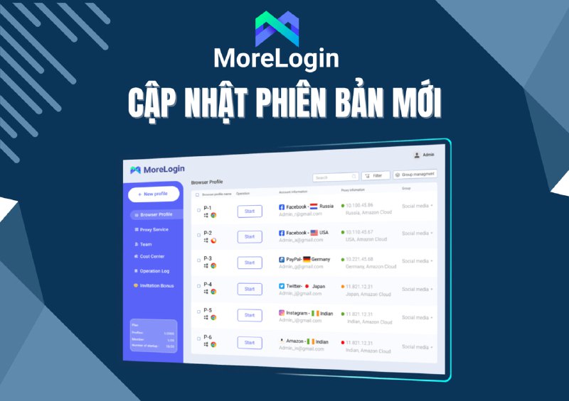 ***?***MoreLogin - Cập Nhật Phiên Bản …