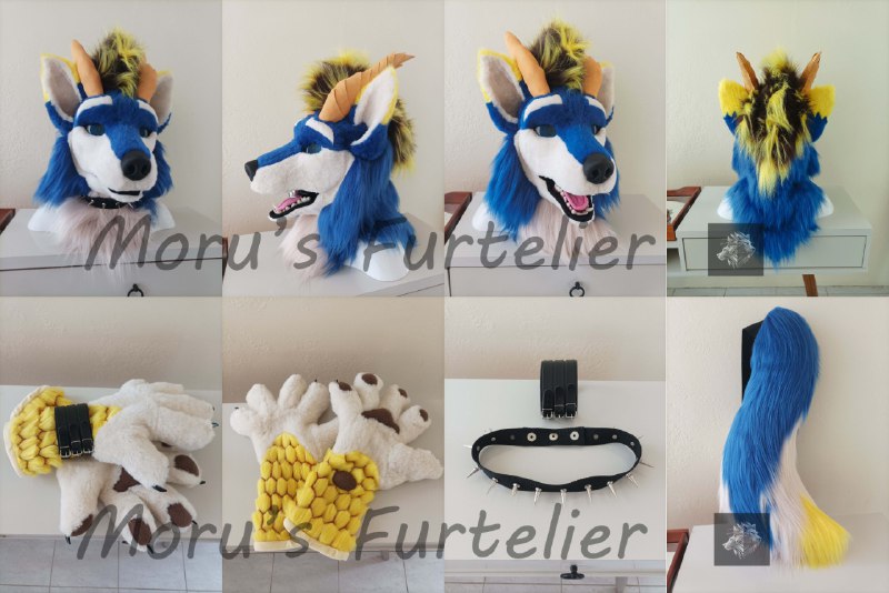 Fursuit para Harvock com acessórios. ***🎉******🎉******🎉***