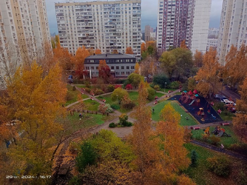 Прекрасная золотая осень была в Сабурово.