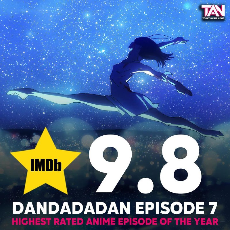 Dandadan episode 7 currently has a …