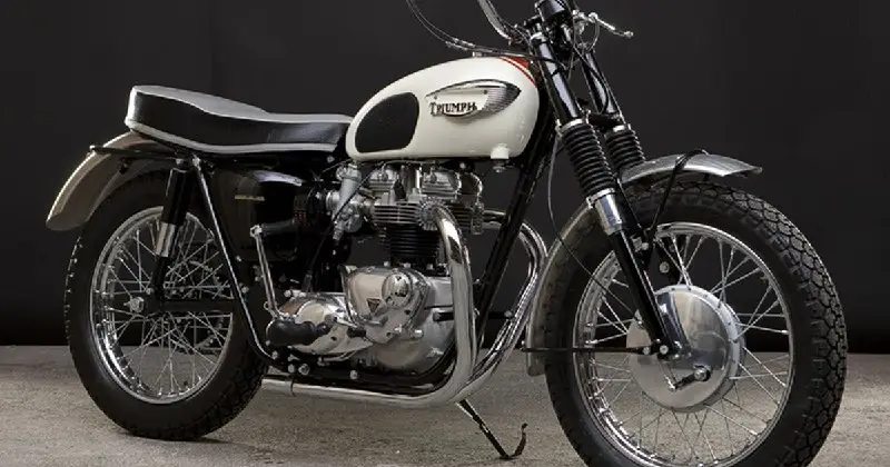 **Отреставрированный мотоцикл Triumph TT Special T120C 1966**