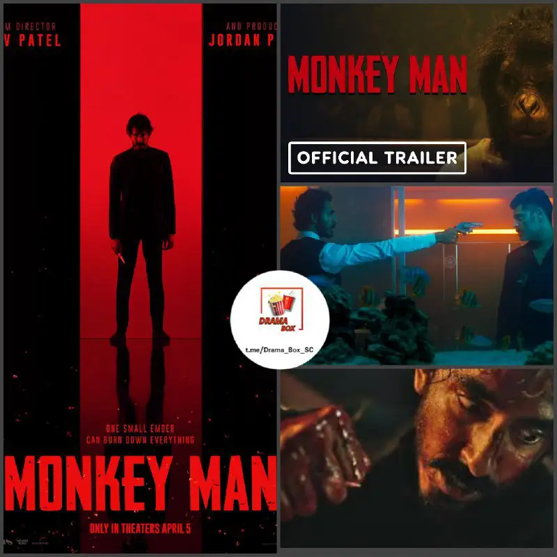 **Monkey Man (မွန်ဘိုင်း John Wick) (2024)