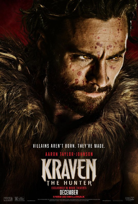 ***🎥*** [**Kraven the Hunter 2024**](https://www.imdb.com/title/tt8790086) *****🖥*** …