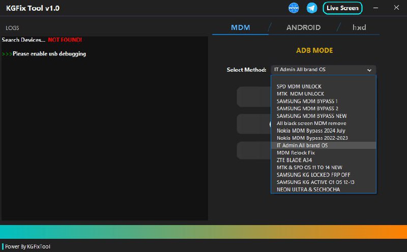 *****📣***** **KGFIXTOOL SERVER UPDATE**