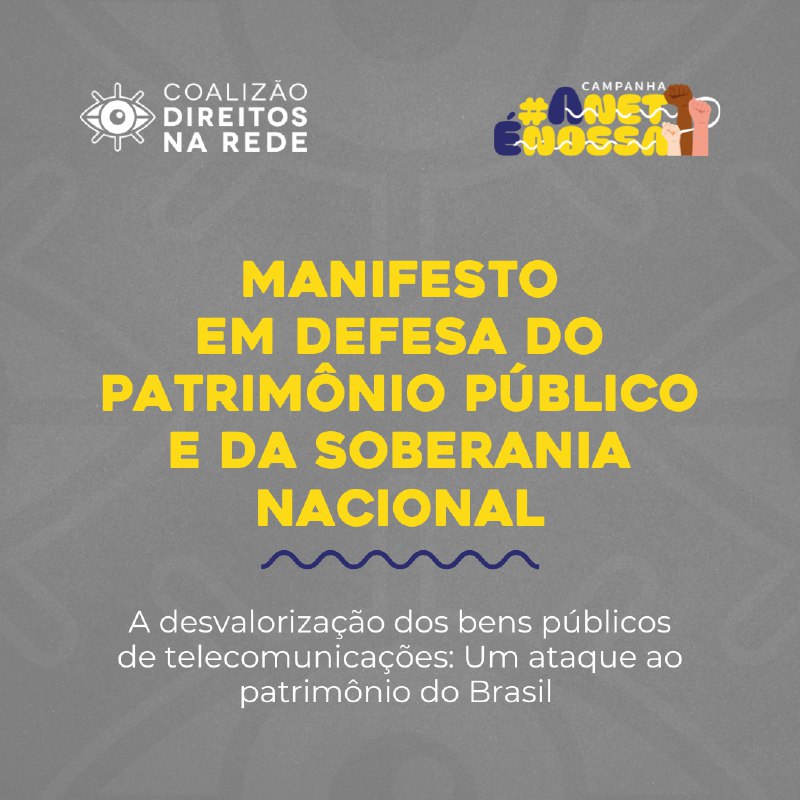 **Manifesto em Defesa do Patrimônio Público …