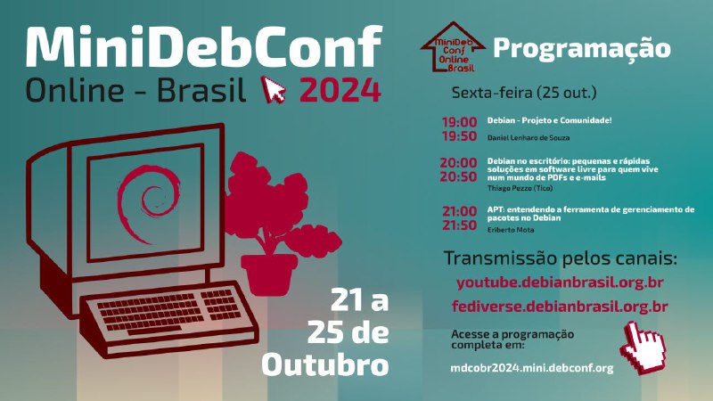 **MiniDebConf Online Brasil 2024 - dia …