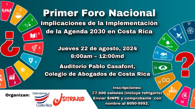 ***⚠️***Les invitamos al Primer Foro Nacional …