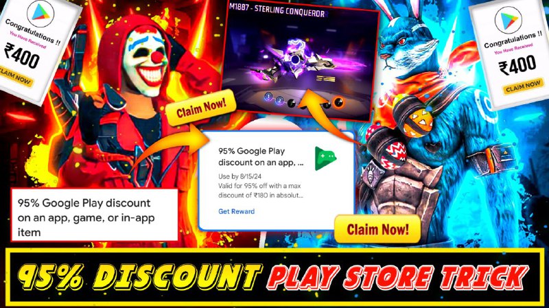 **Google play 95% Discount Offer | …