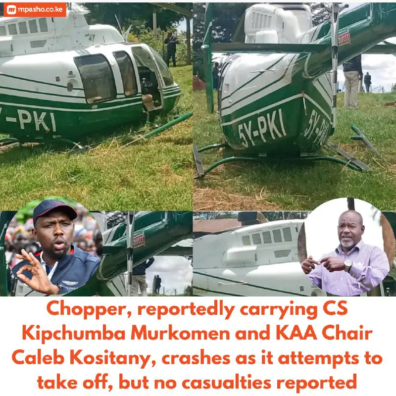 A private chopper reportedly carrying Road …