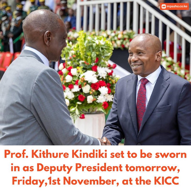 Prof. Abraham Kithure Kindiki set to …