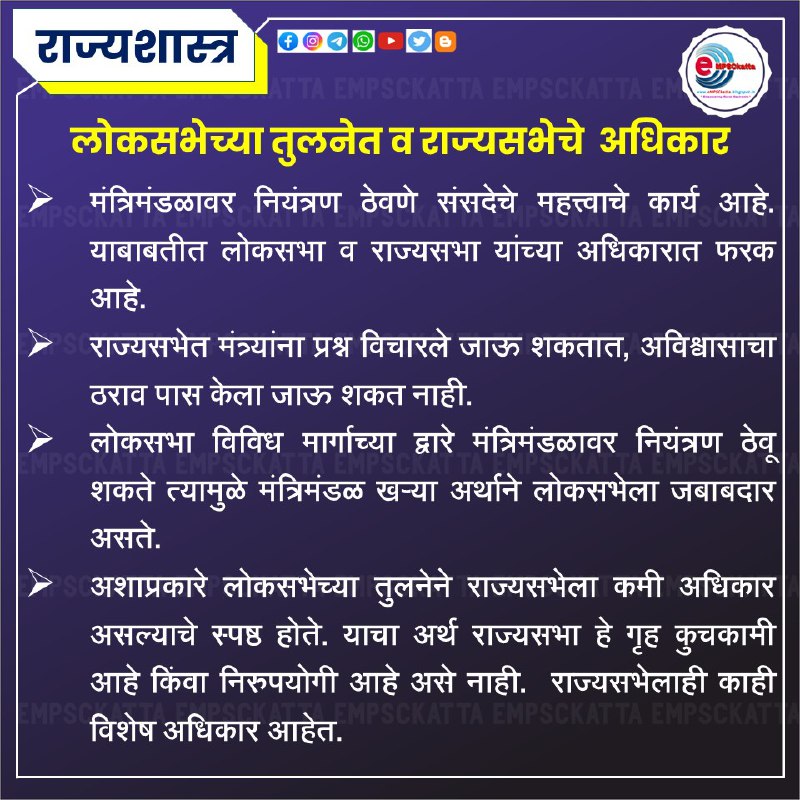 राज्यशास्त्र विषयाच्या अपडेटसाठी जॉईन करा: [@MPSCPolity](https://t.me/MPSCPolity)