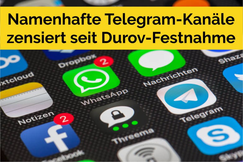 ***⚡️*** [**Zensur auf Telegram steigt seit …