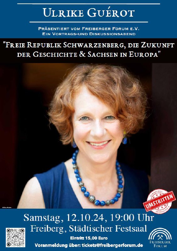 *****🗣*** Ulrike Guérot: Freie Republik Schwarzenberg, …