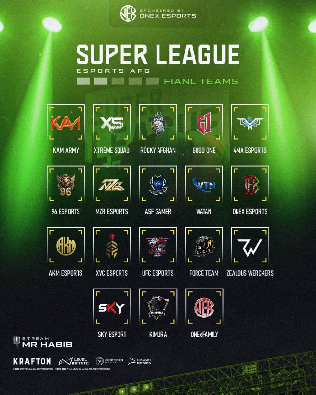 E SPORTS AFG PRO LEAGUE ***🏆***