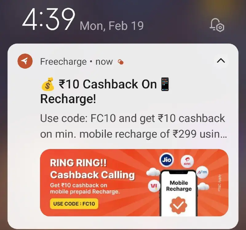 ***🔥***Freechage New mobile recharge offer***🔥***