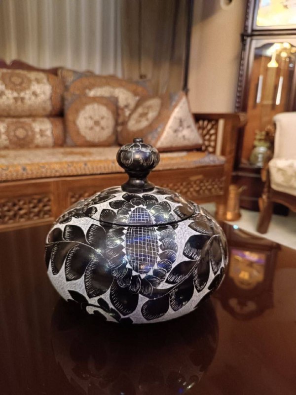 ***?*** قندان قلمزنی سنگی
