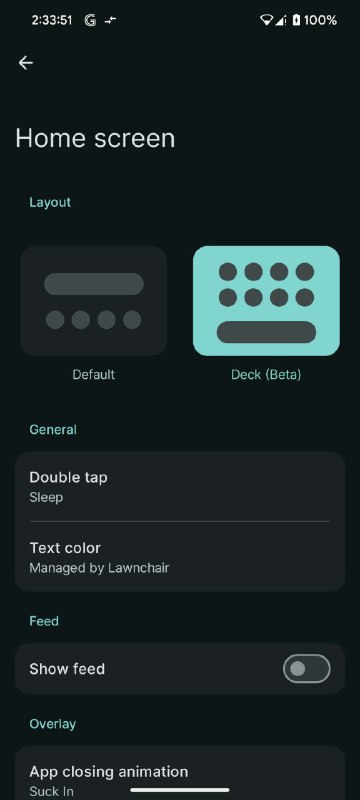 **Lawndeck**Introducing the **LawnDeck** a home screen …