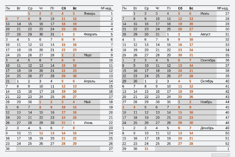 **Календарь****2025** ***🔢***