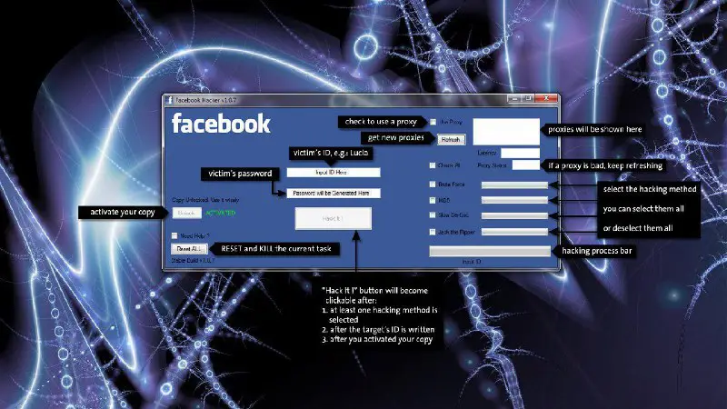 **Facebook Hacking Tool ***🔥***