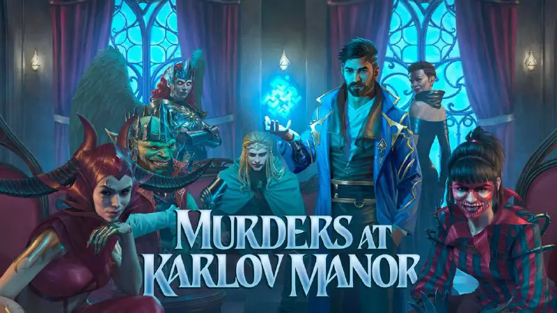 Сьогодні [починається](https://magic.wizards.com/en/news/feature/where-to-find-murders-at-karlov-manor-previews) спойлер-сезон сету **Murders at …