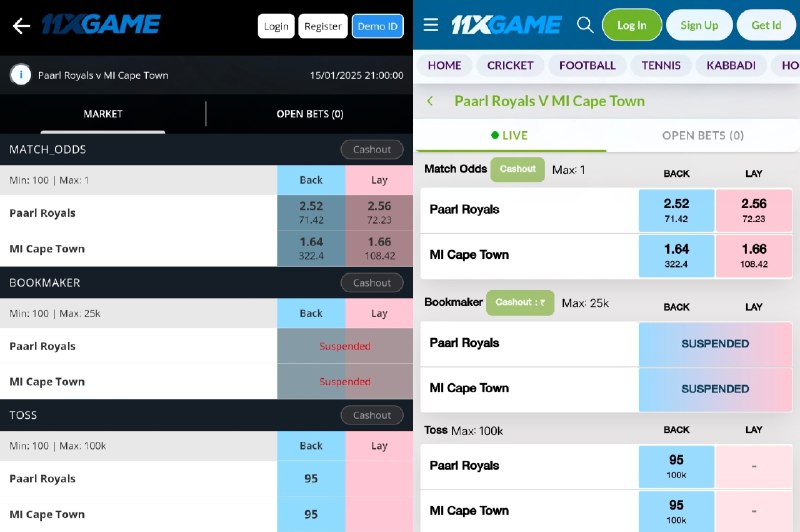 ***🚀*** ***Paarl Royal V/S Mi Cape …