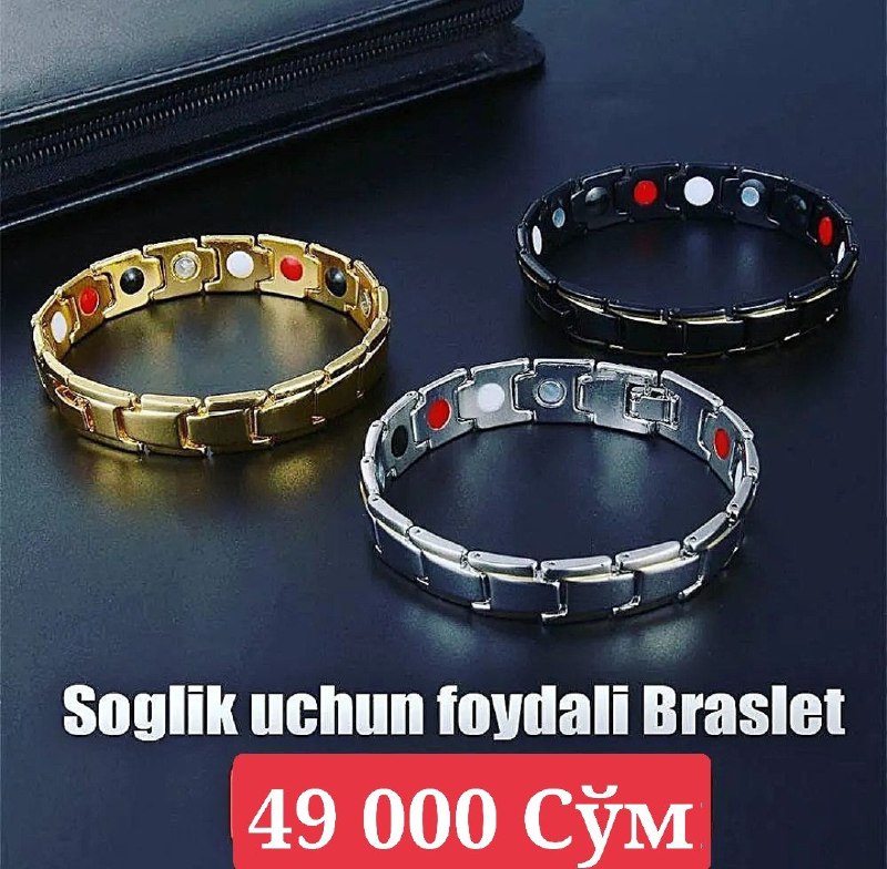 ***❗️*** **Зарарсиз озмоқчимисиз? «Magnitli braslet» кўп …