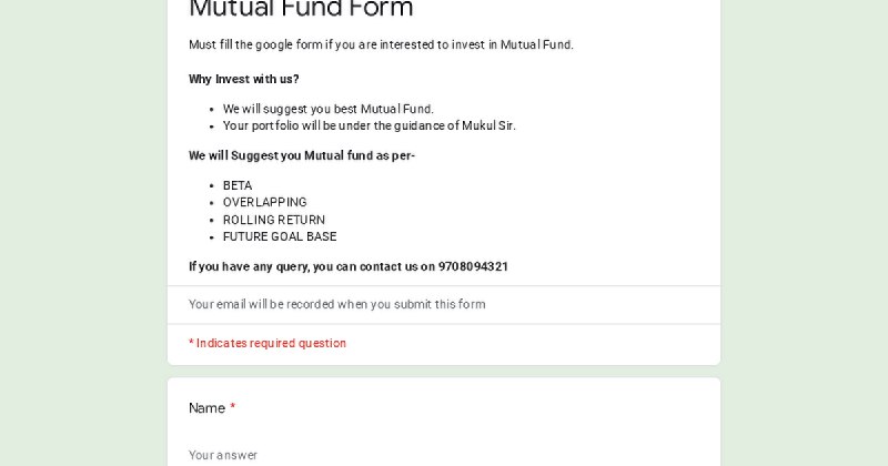 ***🤩***Maximum log mutual fund mei investment …