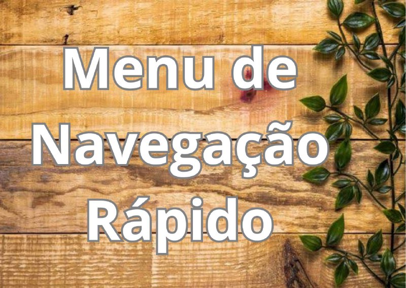 **MENU DE NAVEGAÇÃO RÁPIDA**