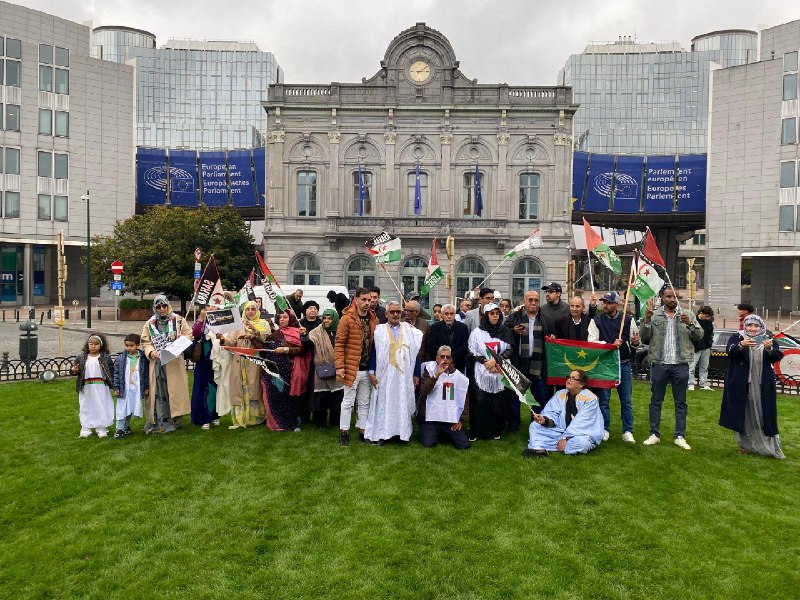 Manifestación saharaui en Bruselas: Una llamada …