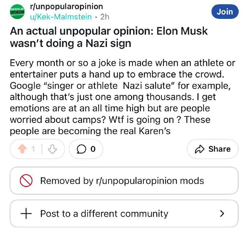 Actual unpopular opinions on r/unpopularopinion will …