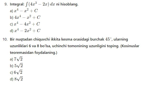 Matematika shaydolari