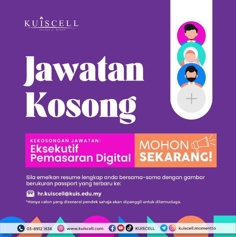 KUISCELL Sdn. Bhd. kini menawarkan peluang …