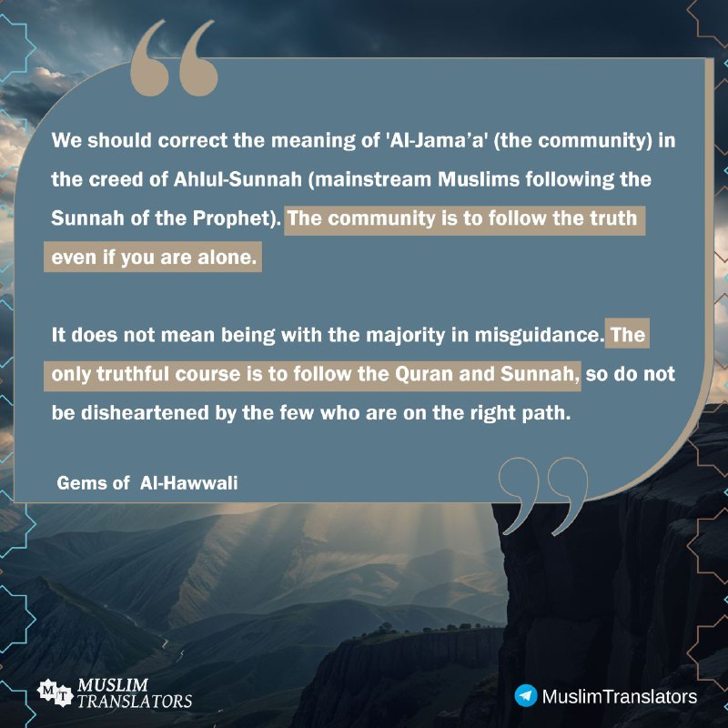 The community is to follow the …